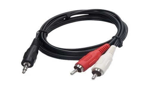 Gran cantidad temerario roble Cable de audio Temium RCA macho a mini Jack 3,5 mm macho - Cable audio -  Los mejores precios | Fnac