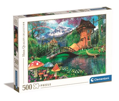 Clementoni puzzle 500 piezas high quality collection the old shoe hou
