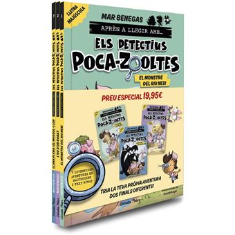 Pack Aprèn a llegir amb... Els detectius Poca-zooltes! 1,2