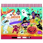 Bloc de anillas grande. 32 juegos de monstruos y fantasmas ¡