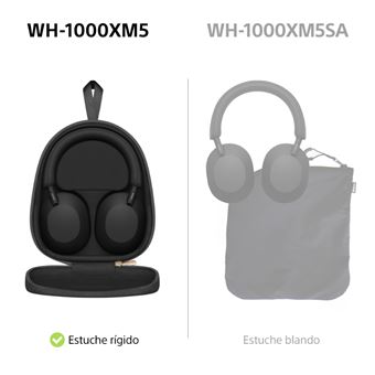 ネスタ SONY WH-1000XM5 ブラック Auriculares Noise Cancelling Sony WH-1000XM5 Negro - Auriculares