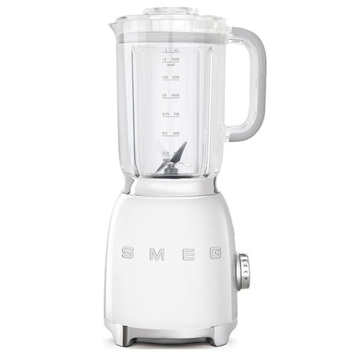 Batidora De Vaso Smeg Blf01wheu Años 50 Blanco