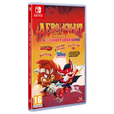 Aero The Acro-bat Legacy + Sunsoft Lost Gems One Edition Nintendo Switch