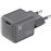 Cargador de pared WeFix Pro USB-C GaN de 30W Gris