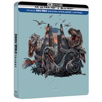 Trilogía Jurassic World - Steelbook UHD + Blu-ray