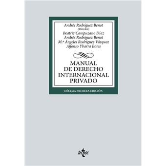 Manual De Derecho Internacional Privado