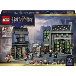 Lego harry potter tm 76471 tiendas mágicas del callejón knockturn