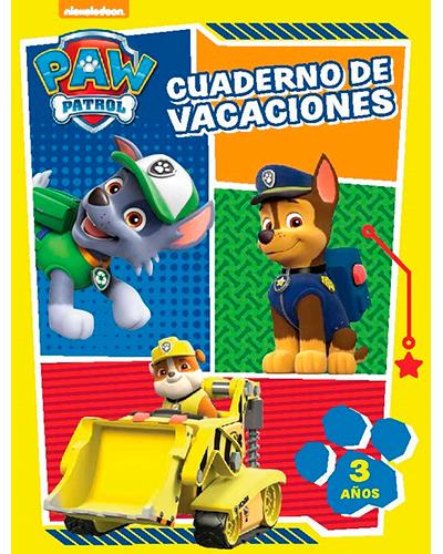 Patrulla Canina: Cuaderno de vacaciones. 3 años