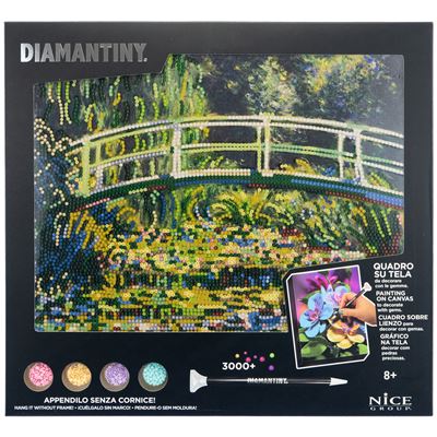 Diamantiny quadro ninfa blanca