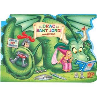 El drac de Sant Jordi amb adhesius