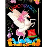 Unicornios-dibujos para raspar y co
