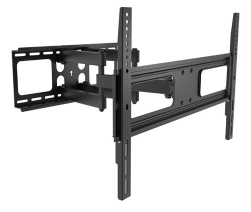 Soporte De Pared Metronic Inclinable, Giratorio Y Plegable Para Tv 55'' A 70'' Negro