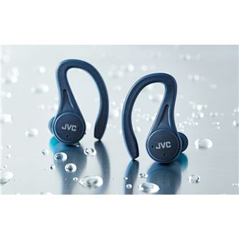 Auriculares deportivos True Wireless JVC HA-EC25T-A-U azul con Bluetooth