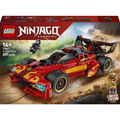 LEGO Ninjago 71867 Deportivo Ninja X-1: 15 Aniversario - Lego