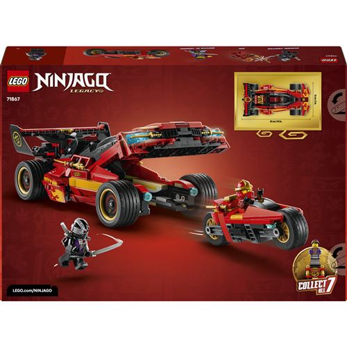 LEGO Ninjago 71867 Deportivo Ninja X-1: 15 Aniversario - Lego