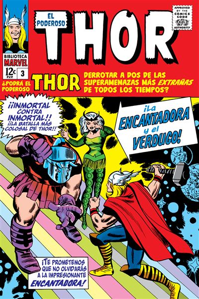 Panini Hombre Gris Biblioteca Marvel El Poderoso Thor 3. 1964 - Jack Kirby (Autor)