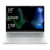 Ordenador portátil HP OmniBook 3 16-bu0050ns, Intel Core 5-120U, 16GB RAM, 1TB SSD, Intel Graphics, Windows 11 Home, 16" 2K Gris plata