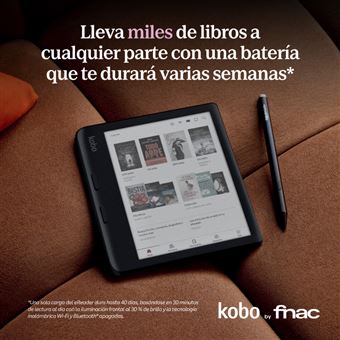Pack Libro electrónico E-Reader Kobo Libra Colour 7'' + Stylus 2