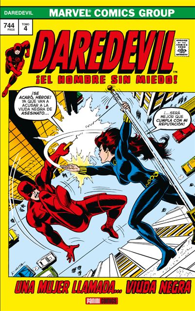 Panini Mujer Negra Marvel Gold Omnibus Daredevil 4. Una Llamada... Viuda - Steve Englehart (Autor)