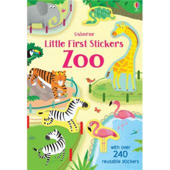 Al zoo -petits llibre d'adhesius-