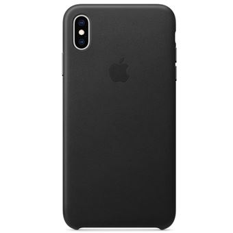 Funda Leather Case Negro para iPhone Xs Max