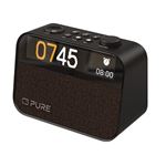 Radio reloj despertador Pure Moment Coffee Negro