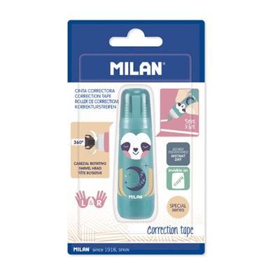 Cinta correctora Pocket Milan, Blíster 2 uds 4,2 mm x 5 m
