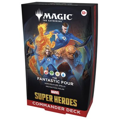 Magic the gathering marvel super heroes commander deck the fantastic four