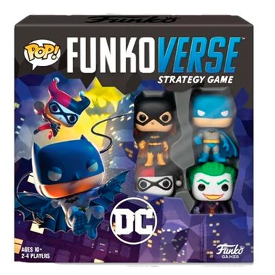 Juego Funkoverso DC Comics - 4 figuras