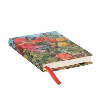 Agenda Paperblanks 2021 Jardín De Mariposas - Formato Mini (98x140mm), Encuadernación Cosida, Con Cierre Elástico Y Bolsillo Para Recuerdos