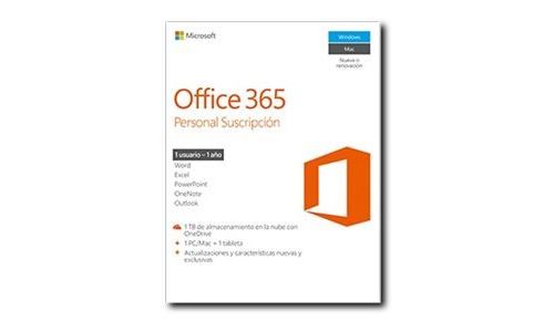 Microsoft Office 365 Personal ( 1 Licencia 1 año ), DVD-ROM, Los mejores  precios | Fnac