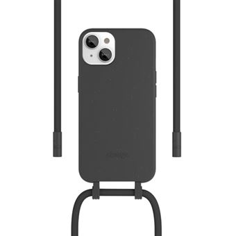 Funda con cuerda Wood Change Case Negro para iPhone 13 Mini - Funda para  teléfono móvil