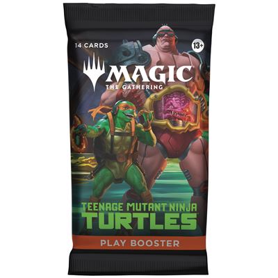 Juego de mesa magic: the gathering teenage mutant ninja turtles play booster