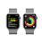 Apple Watch S9 LTE  41mm Caja de acero inoxidable Plata y correa Loop Milanese Plata