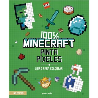 100% Minecraft Pinta Pixeles