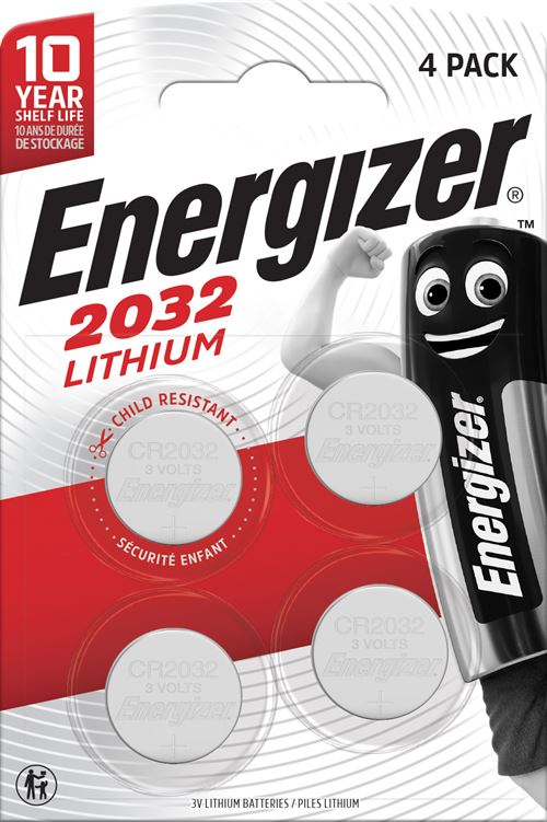 Pile lithium cr2032 3v x 2 - ENERGIZER - le Club