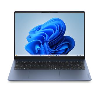 Ordenador portátil HP OmniBook 3 16-bu0053ns, Intel Core 7-150U, 24GB RAM, 1TB SSD, Intel Graphics, Windows 11 Home, 16" LED Azul