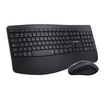 Teclado y Ratón inalámbrico Subblim Combo Dual Office Prowave Negro
