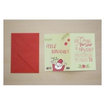 Tarjeta navideña - Al carajo el gordo - 1