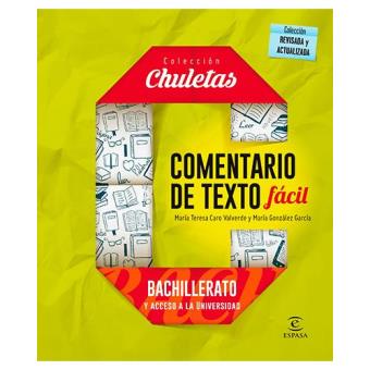 Comentarios de texto fácil para Bachillerato