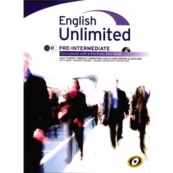 English Unlimited. Pre-Intermediate B1. Coursebook With E-Portfolio DVD ...