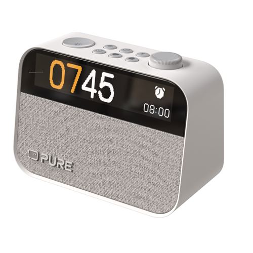 Radio Despertador Pure Moment Cotton Blanco