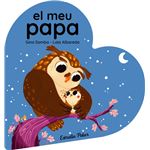 El meu papa. Llibre de cartró en forma de cor