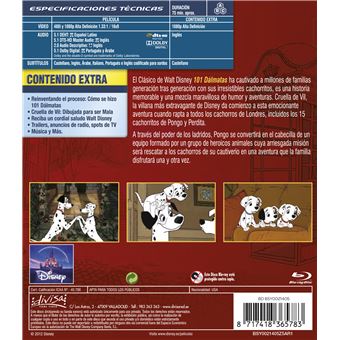 101 dálmatas - Blu-Ray