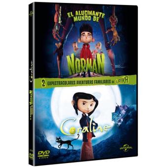 Pack El alucinante mundo de Norman + Los mundos de Coraline - DVD