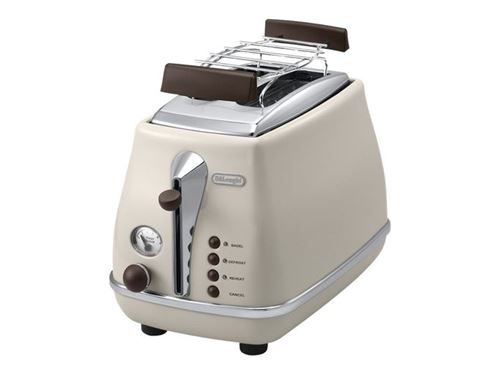 Tostadora De'longhi Icona Vintage Beige