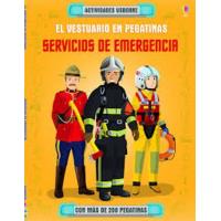 Servicio De Emergencia el vestuario pegatinas