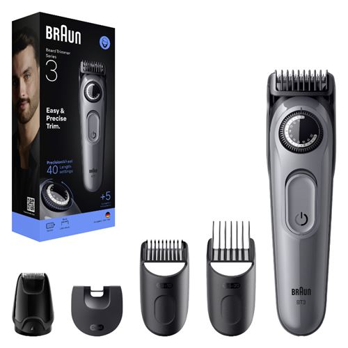Recortadora De Barba Braun Bt3560 5 En 1 Series 3 Easy & Precise Trimmer
