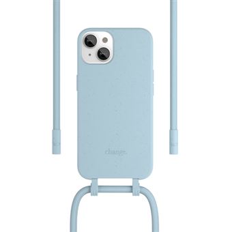 Funda con cuerda Wood Change Case Azul para iPhone 13 Mini - Funda para  teléfono móvil