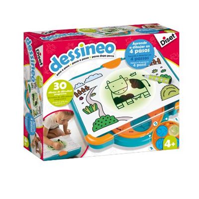 Pupitre infantil Diset Dessineo aprende a dibujar paso a paso